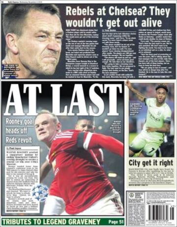 Portadas de la prensa mundial