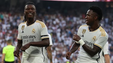 Vinicius Junior y Eduardo Camavinga