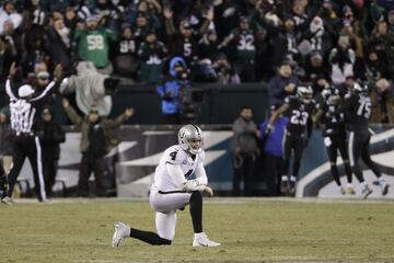 Las imágenes del último MNF entre los Eagles y Raiders