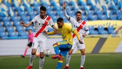 Las Palmas 1 - Rayo Vallecano 1: resumen, goles y resultado