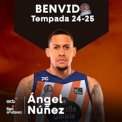 Ángel Núñez, nuevo jugador del Leyma Coruña