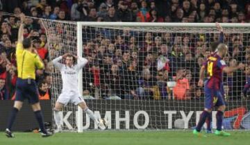 Gol anulado a Bale.