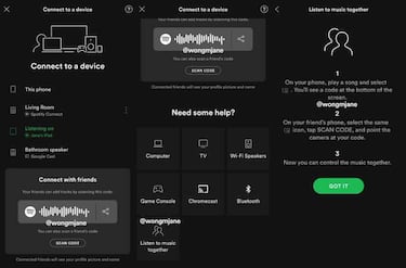 Social Listening, la función de Spotify para crear listas de reproducción con tus amigos