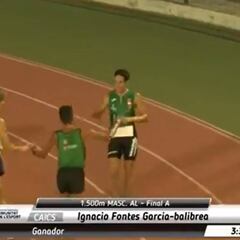 Fontes brilla en el 1.500 en una tarde estelar en Castellón