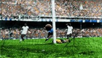 Ghiggia, autor de un gol en el 'Maracanazo', sin acreditación