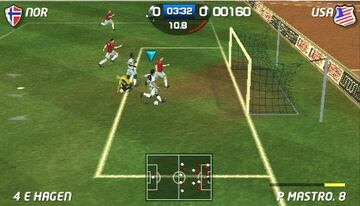 Captura de pantalla - World Tour Soccer 2 (PSP)