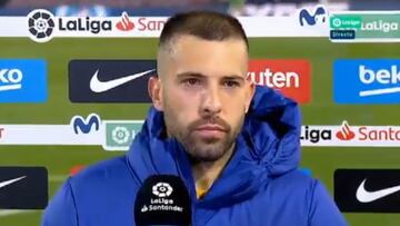 Alba: "Somos mucho mejores con Messi"