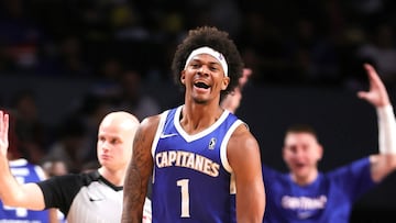 El exjugador de los Capitanes de las Ciudad de México no fue reclutado en el NBA Draft de 2025, pero acabó con los Knicks.