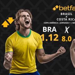Pronósticos Brasil vs. Costa Rica: horario, TV, estadísticas y clasificación