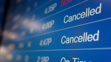 American, Delta, United Airlines have canceled hundreds of flights this weekend as weather and the Omicron variant lead to chaos at airports.