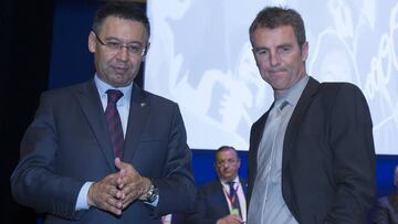 Robert, con Bartomeu.