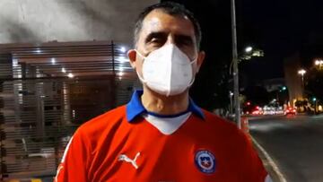 La emoción de un chileno que fue saludado por Vidal en Brasilia