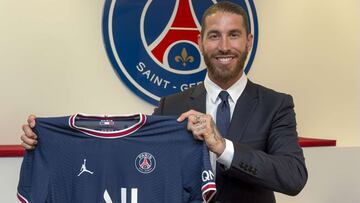 El PSG hace oficial el fichaje de Sergio Ramos hasta 2023