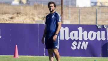 Ricardo López, exportero internacional y entrenador del Juvenil de División de Honor del Real Valladolid.