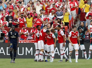 Real Madrid beat Arsenal: all the best images