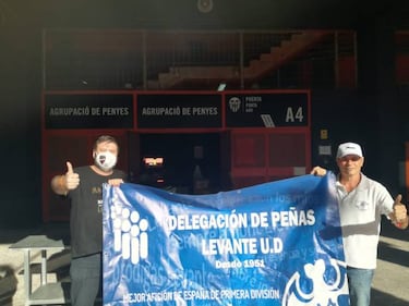 Las pancartas darán color a Mestalla en el Valencia-Levante
