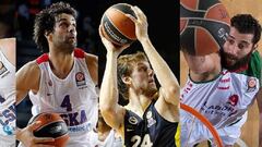 Delaney, De Colo, Teodosic, Vesely y Bourousis, el mejor quinteto de la Euroliga 2015-16.