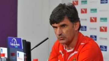 Mendilibar: "No estamos jugando bien"