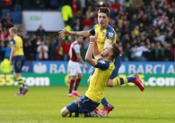 Arsenal se impuso sobre el Burnley por la cuenta mínima. 