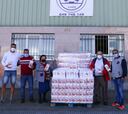 El Lugo aporta 1,5 toneladas de harina al Banco de Alimentos