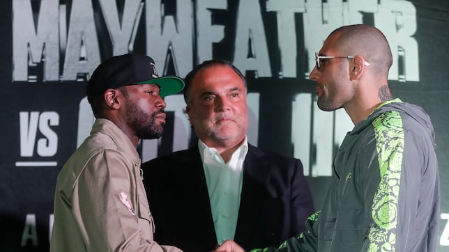 ¿Cómo fue el primer combate entre Floyd Mayweather y John Gotti III? ¿Quién ganó?