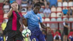 Marlos Moreno con el Girona. 