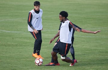 Corinthians ya se adapta a la altura de Bogotá