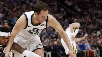 Bojan Bogdanovic, durante un partido de esta temporada.