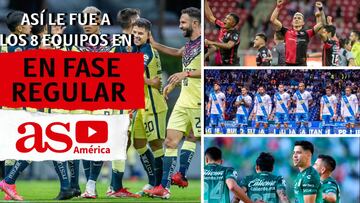 Así le fue en temporada regular a los ocho clasificados