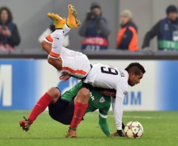 Alex Teixeira con Borja Viguera.