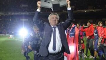 Ancelotti ya conquistó en mayo la liga francesa en el Gerland