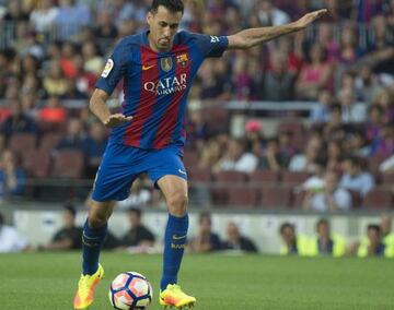 Busquets has been a key cog in the Barça midfield for almost a decade.