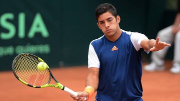 Garín debutó con triunfo en el Challenger de Newport Beach