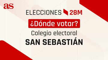 Dónde votar en San Sebastián en las elecciones del 28M: ¿qué colegio me toca y cómo saber mi mesa electoral?