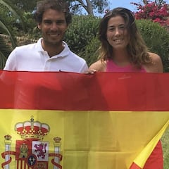 Nadal y Muguruza, premiados como mejores tenistas de 2017