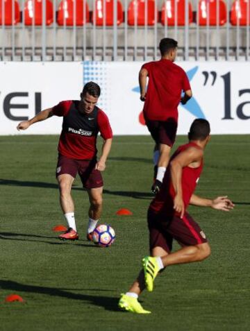 El primer día de Gameiro en el Atlético