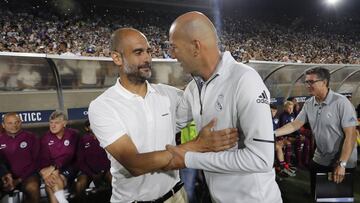 26/07/17 PARTIDO AMISTOSO PRETEMPORADA REAL MADRID MANCHESTER CITY
CHAMPIONS CUP
ZIDANE
GUARDIOLA
SALUDO GIRA ESTADOS UNIDOS USA LOS ANGELES