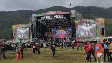 Asistentes del Estéreo Picnic en un concierto del festival