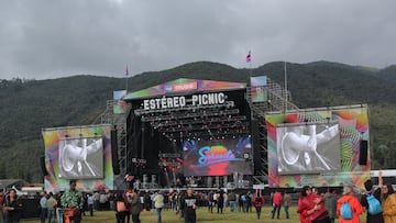 Asistentes del Estéreo Picnic en un concierto del festival