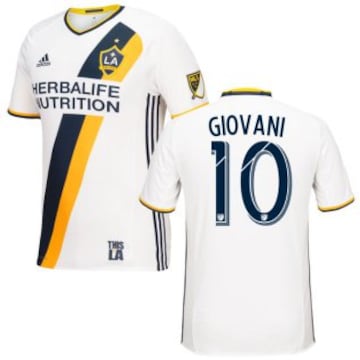 Giovani dos Santos en el Top 15 de playeras más vendidas en MLS