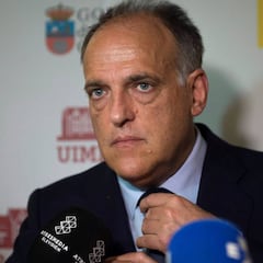 Tebas: "No urge ninguna decisión de FIFA sobre partidos en EE UU"