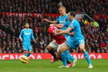 El colombiano fue protagonista de la victoria 2-0 sobre Sunderland. 