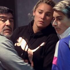Interrogan a Maradona por una presunta agresión a su pareja