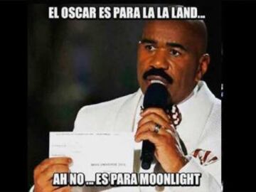 Los memes se ceban con el error garrafal de los Oscar 2017