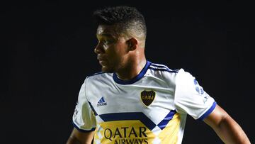 Frank Fabra, campeón de la Superliga Argentina con Boca Juniors