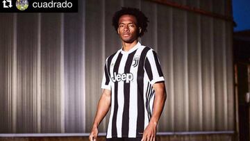 Cuadrado desvela la posible nueva camiseta de la Juventus