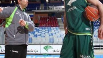 <b>REENCUENTRO. </b>Chus Mateo, nuevo técnico de Garbajosa, ya le dirigió antes en el Unicaja y en la Selección como ayudante de Scariolo.