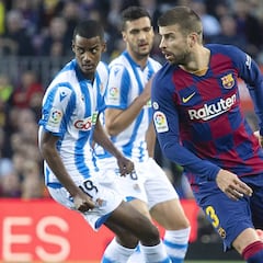 Piqué: "Nos gusta la intensidad de Sarabia en el banquillo"