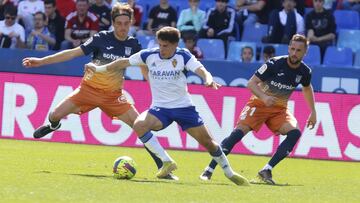 12/03/23 FÚTBOL SEGUNDA DIVISION REAL ZARAGOZA - CD LEGANES giuliano simeone miramon Sergio g.