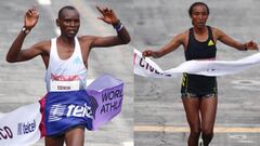 Africanos ganan el Maratón de la CDMX e imponen nuevo récord